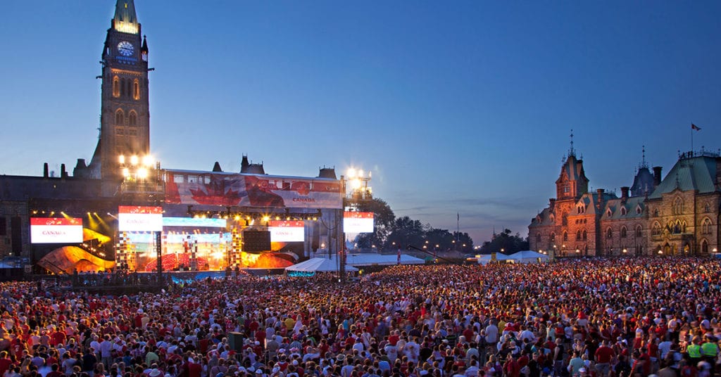 Canada Day in Ottawa