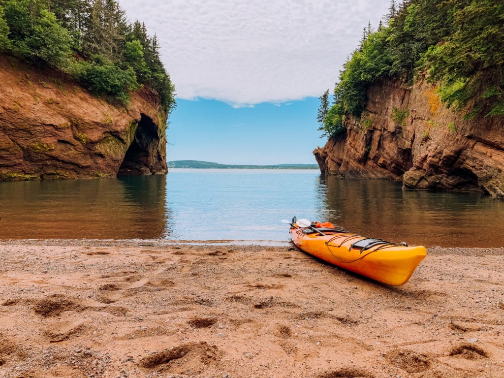 Kayaking Bay of Fundy