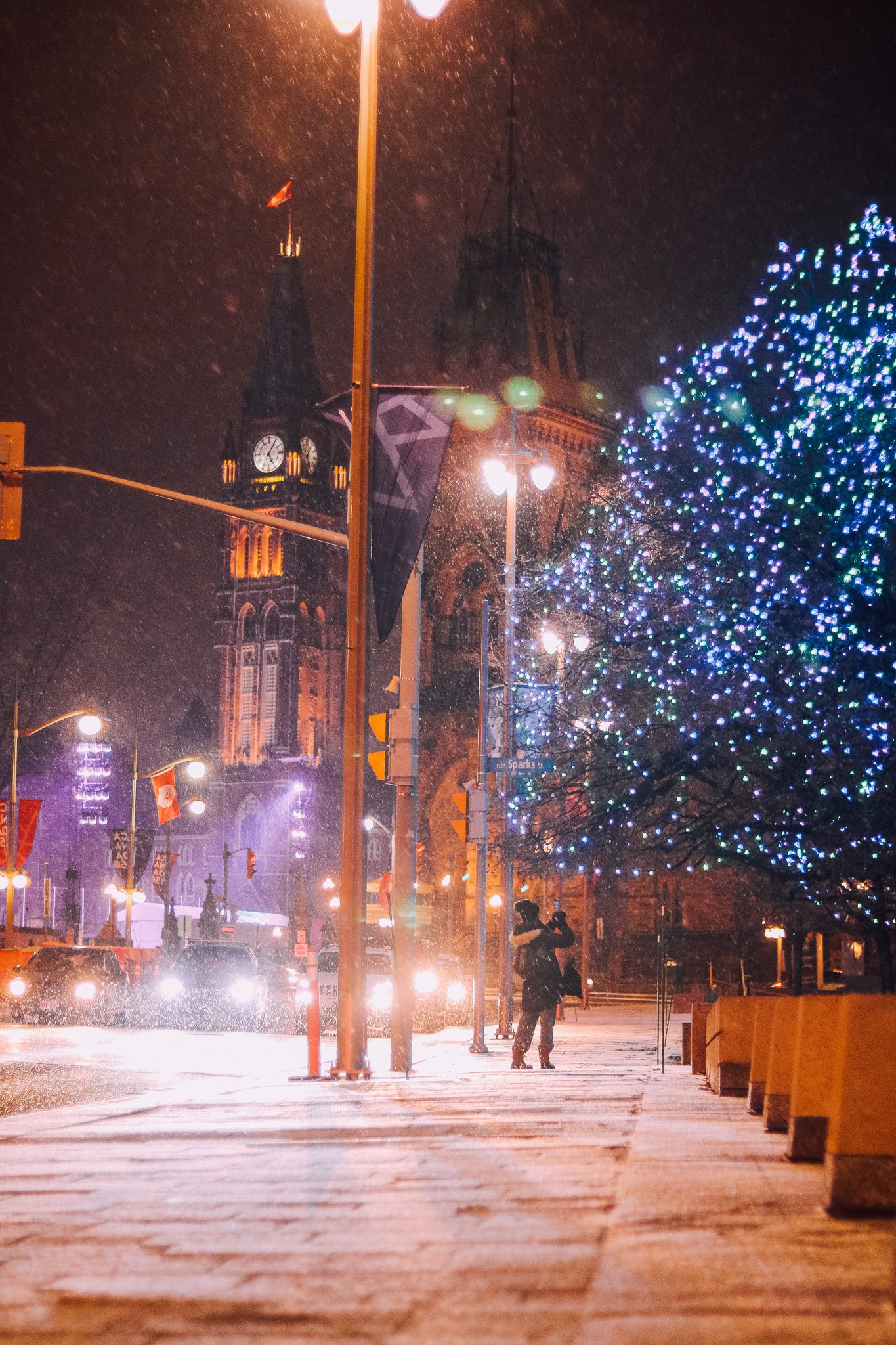 Winter Lights Across Canada