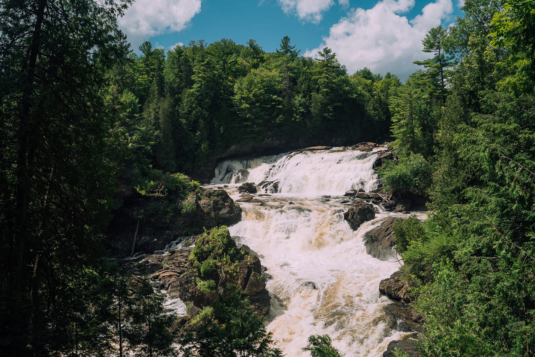 Escape to Chutes De Plaisance Waterfall in Montebello, Quebec Little