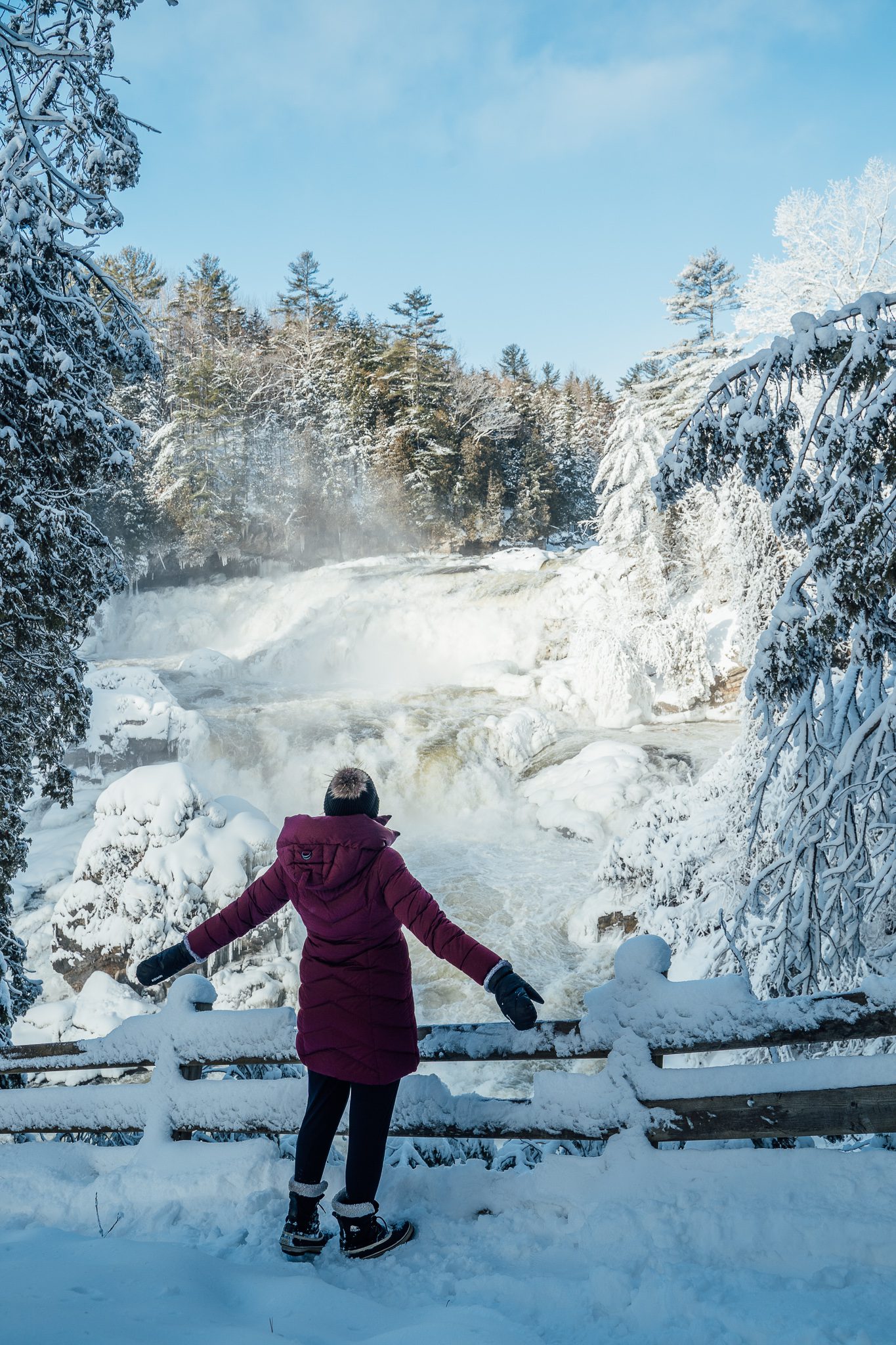 Chutes de Plaisance Waterfalls Near Ottawa