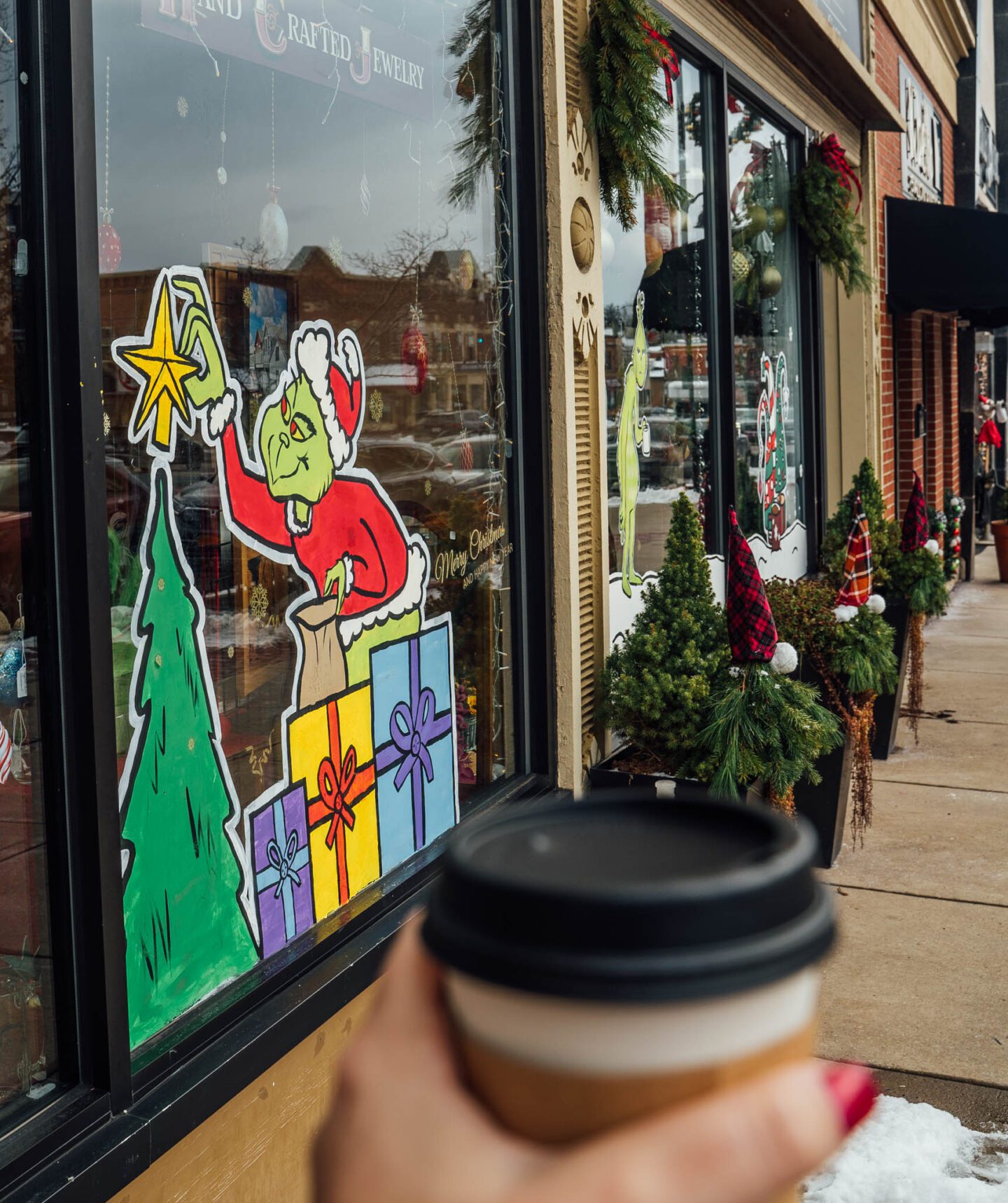 Downtown Canandaigua Christmas Grinch Village