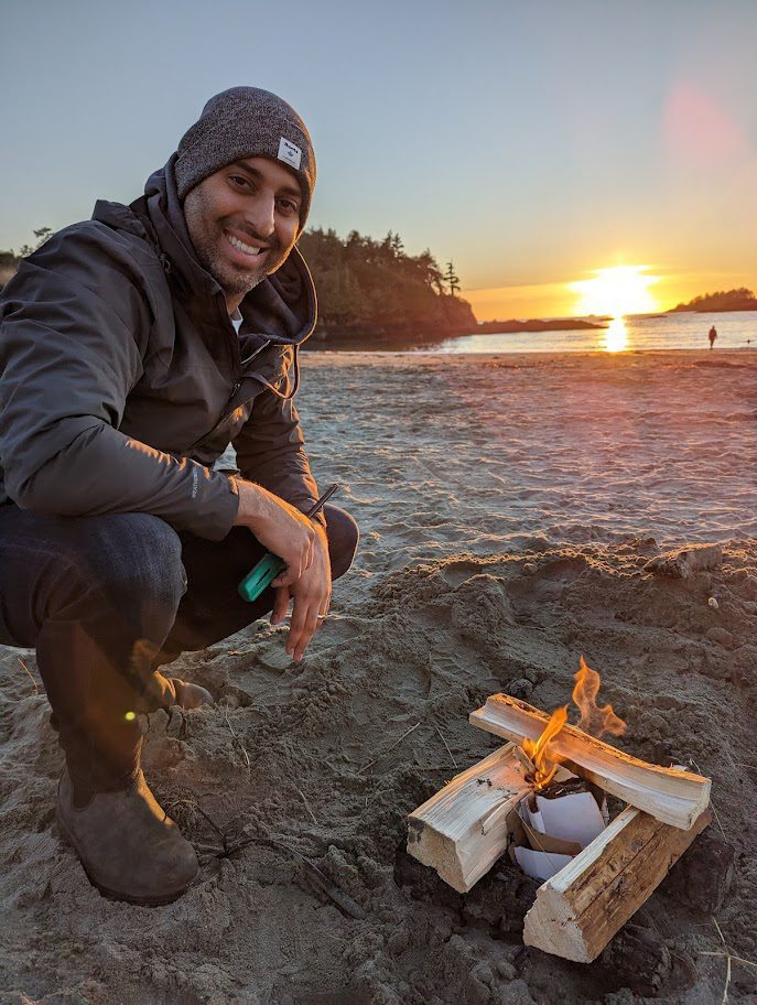 Mackenzie Beach Campfire Tofino