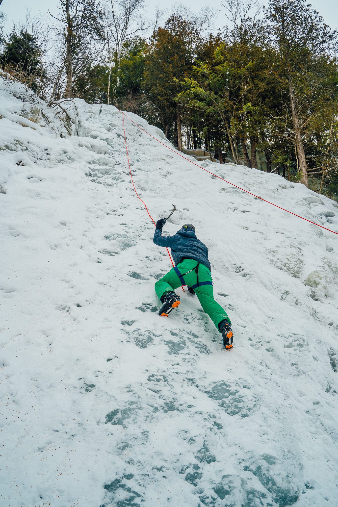 Mont Tremblant Ice Climbing