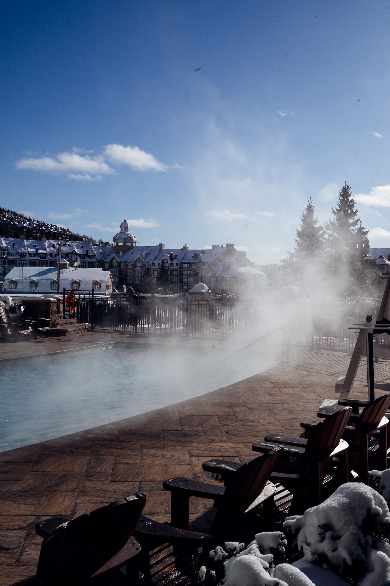 Fairmont Tremblant Pool Terrace