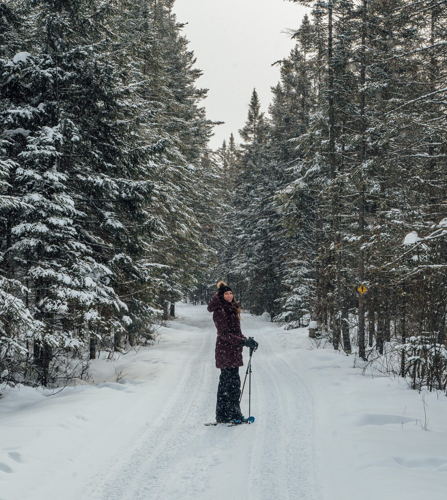 Snowshoe at Domaine St. Bernard Mont Tremblant