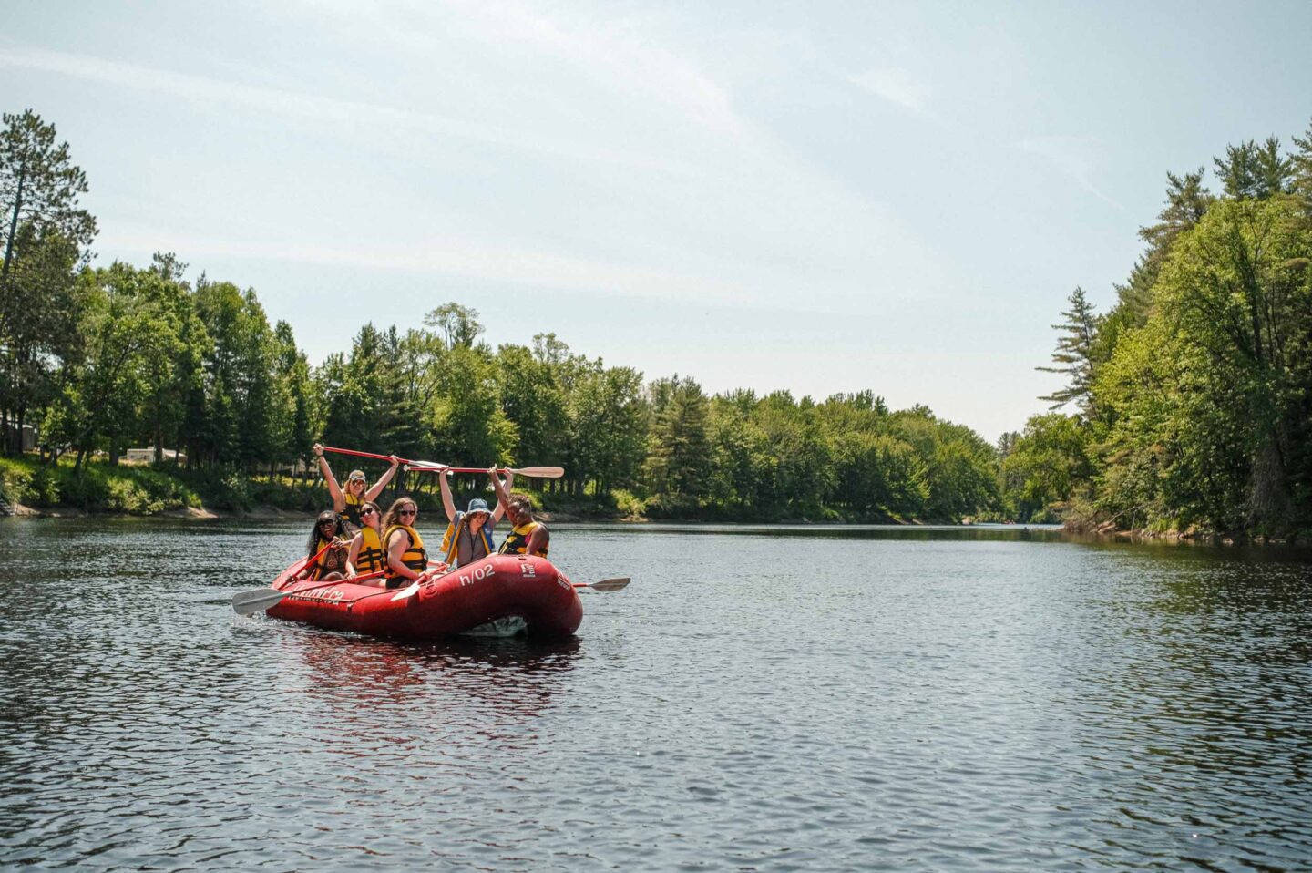 lazy river rafting aventure outaouais