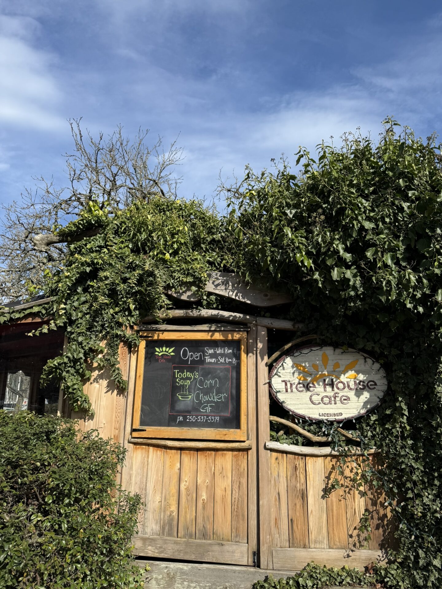 Tree House Cafe Salt Spring Island