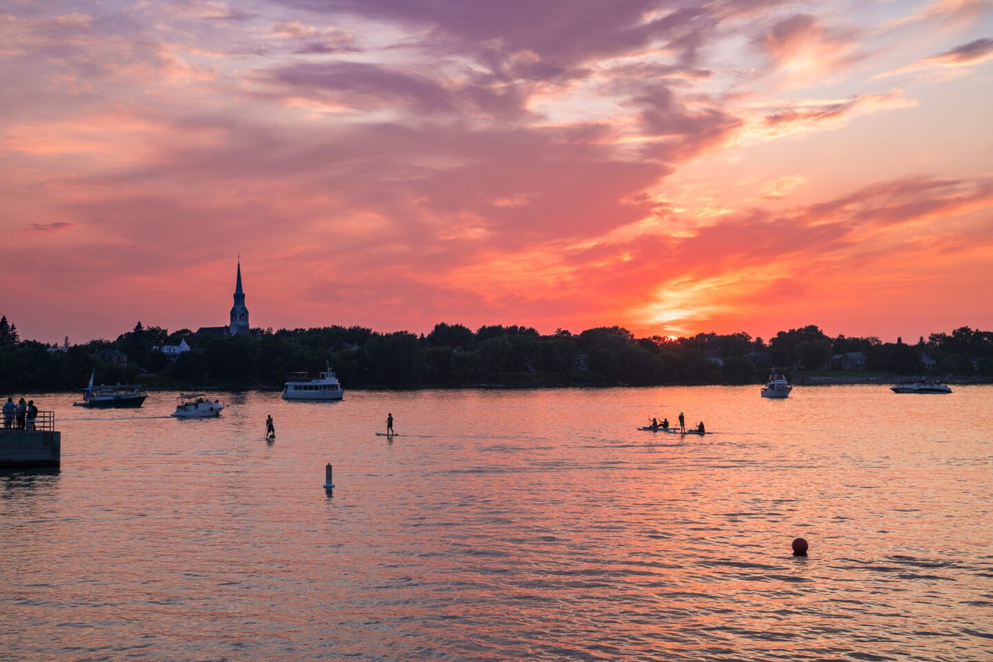 Sunset Chambly Montérégie
