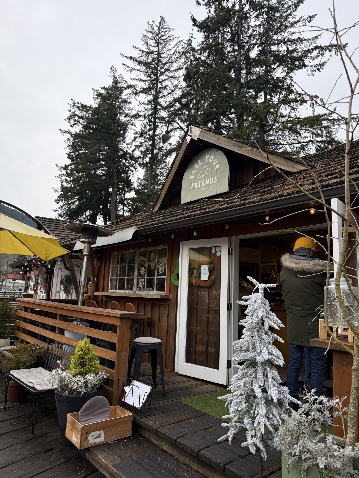 Tell Your Friends Cafe Bowen Island, B.C.