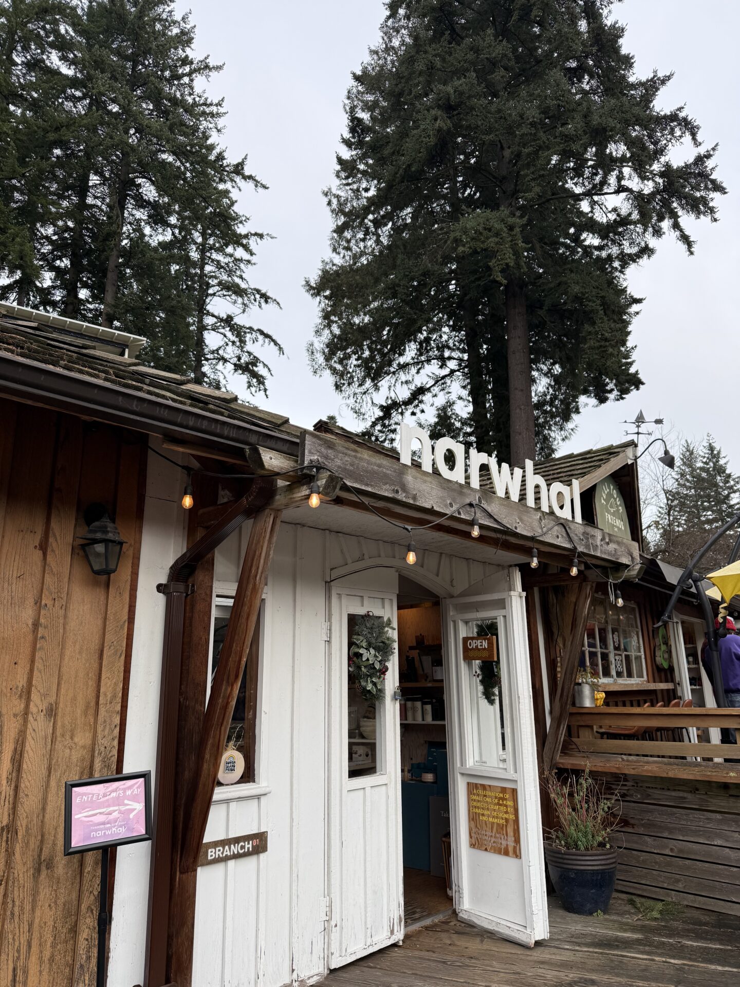 Narhwal Cafe Bowen Island, B.C.